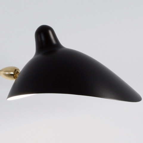 Lampa wisząca CRANE-2P dwuramienna czarna Step into Design P8702