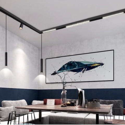 Zuma Line 10000 SZYNA MAGNETYCZNA NATYNKOWA 48V 2M CZARNA