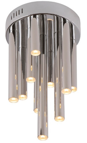 MAXLIGHT C0117D PLAFON ORGANIC CHROM MAŁY ŚCIEMNIALNY