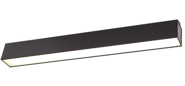 MAXLIGHT C0190 LAMPA SUFITOWA LINEAR BLACK 18W 3000K