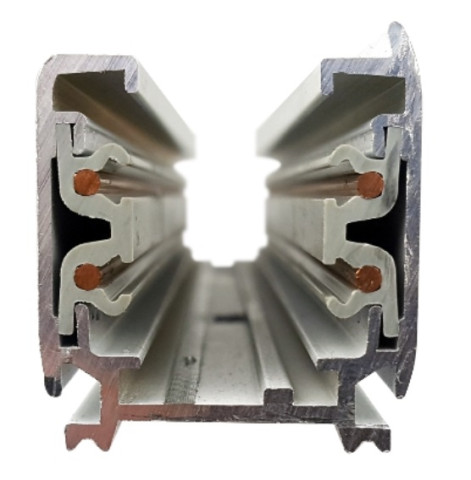 MAXLIGHT MHT1-200-BK SZYNA PRĄDOWA TRÓJFAZOWA 2M CZARNA 2