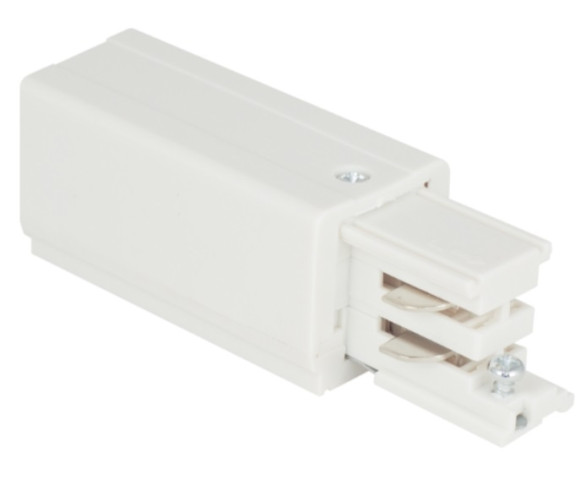 MAXLIGHT MHT1-C/R-WH TRACK KOŃCÓWKA ZASILAJĄCA prawa biała 2