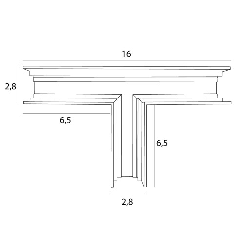 MAXLIGHT MT0015. Łącznik T głęboki. Do szyn MT0001, MT0002 2
