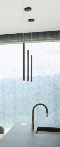 MAXLIGHT P0203 LAMPA WISZĄCA ORGANIC I CZARNA 2