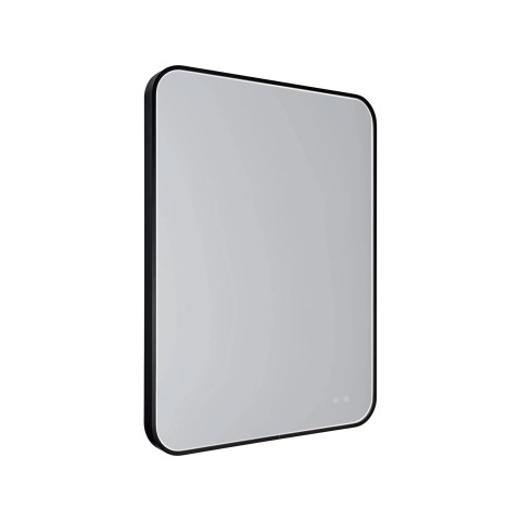 MAXLIGHT W0384 MIRROR PROSTOKĄT 76x91cm CZARNE LUSTRO PODŚWIETLANE