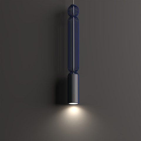 SINGLES A Nowodvorski 12196 Lampa wisząca - Kolor Granatowy 2