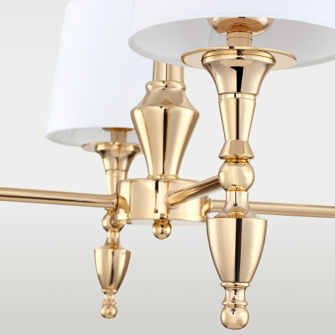 Lampa wisząca AUSTIN P04142AU-WH CosmoLight kolor Złoty błyszczący