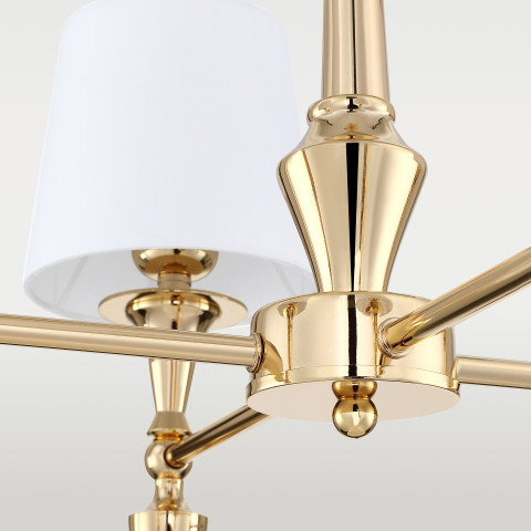 Lampa wisząca AUSTIN P04142AU-WH CosmoLight kolor Złoty błyszczący