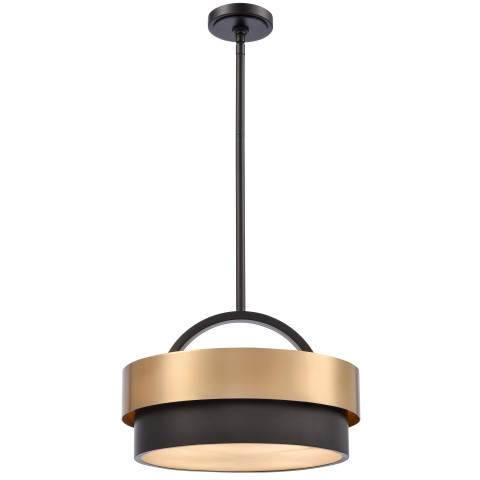 Lampa wisząca COBURG P04760BR CosmoLight kolor Mosiądz