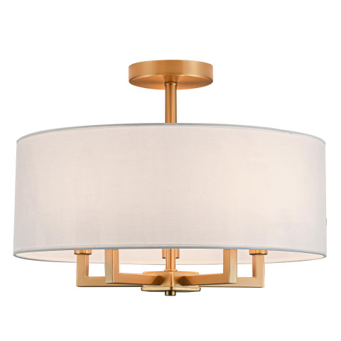 Plafon LILLE C05920BR-WH CosmoLight kolor Mosiądz