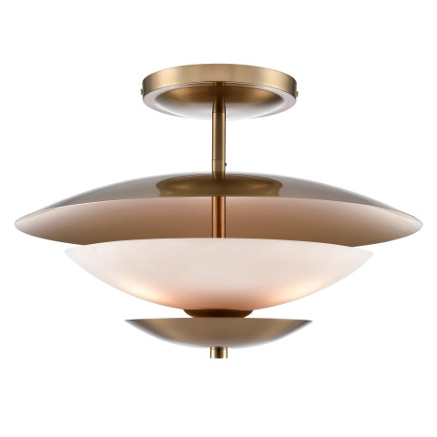 Plafon DRAYTON C03388BR CosmoLight kolor Mosiądz