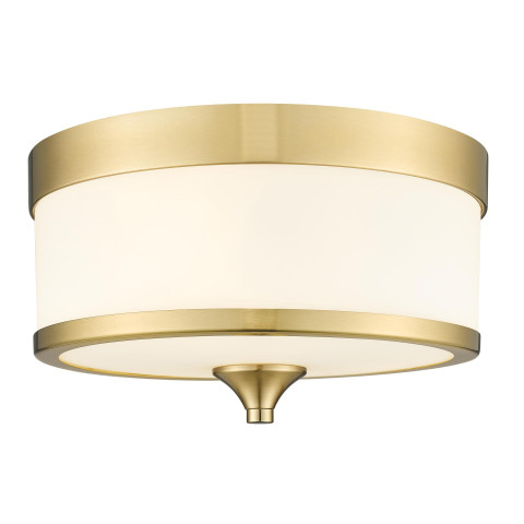 Plafon FLEETWOOD C03293BR CosmoLight kolor Mosiądz