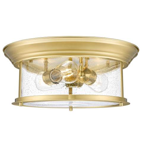 Plafon WARWICK C03323BR CosmoLight kolor Mosiądz