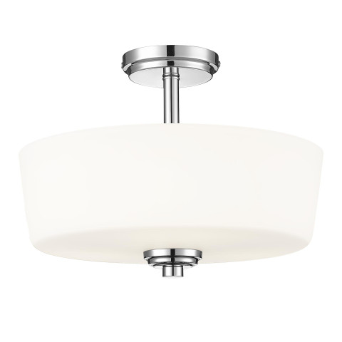 Plafon ASPEN C03347CH CosmoLight kolor Srebrny