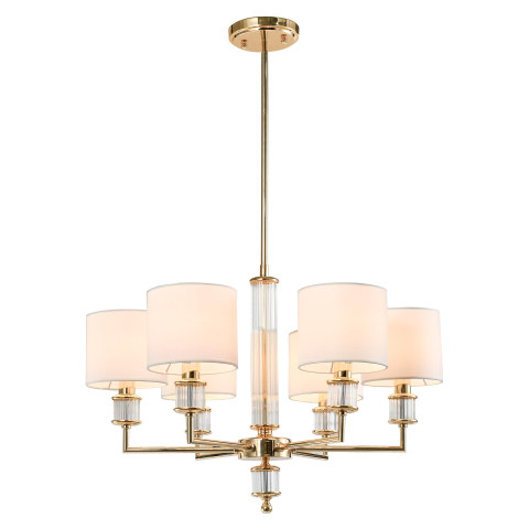 Lampa wisząca SUTTON P06385AU-WH CosmoLight kolor Złoty błyszczący