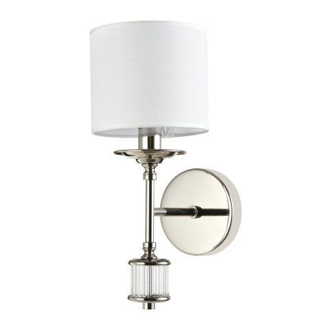 Kinkiet SUTTON W01460NI-WH CosmoLight kolor Nikiel błyszczący 2