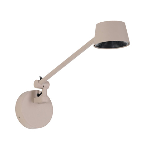 Azzardo MOLLY S Kinkiet BEIGE AZ6806 Kinkiet z ruchomym ramieniem beżowy