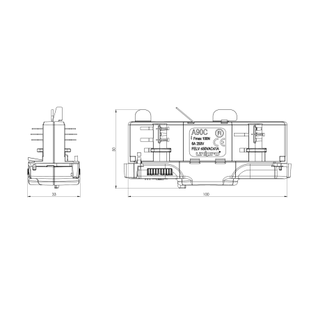 TRACK 3F Adaptor Control-Dali AQForm | TRACK 3F 230V adapter universal DALI