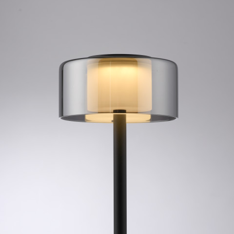 Zuma Line 4111-18 RIKA LAMPA STOŁOWA CZARNY/SMOKY