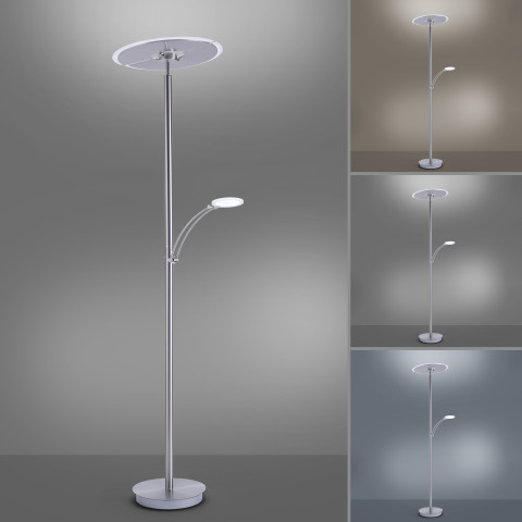 Zuma Line 673-55 ARTUR LAMPA PODŁOGOWA STALOWY