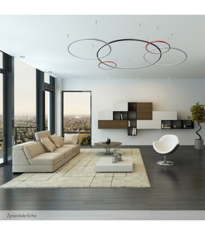 ECHO ŻYRANDOL 60 WEWNĘTRZNY -  Lampa wisząca Ramko 67890