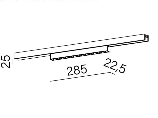 SET TRU mini points 28 LED multitrack Aqform 16379 | Lampa LED do szynoprzewodu Multitrack