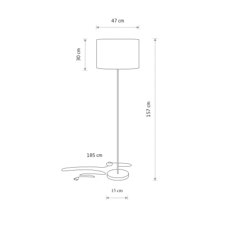 HOTEL MOOD Nowodvorski 11782 - Kolor Kremowy