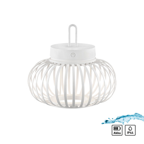 Zuma Line 19303-16 AKUBA LAMPA STOŁOWA/ZEWNĘTRZNA BEZPRZEWODOWA BIAŁY 2