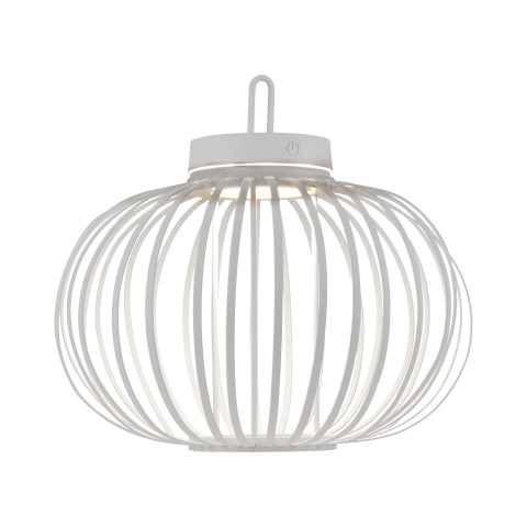 Zuma Line 19304-16 AKUBA LAMPA STOŁOWA/ZEWNĘTRZNA BEZPRZEWODOWA BIAŁY