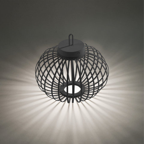 Zuma Line 19304-18 AKUBA LAMPA STOŁOWA/ZEWNĘTRZNA BEZPRZEWODOWA CZARNY
