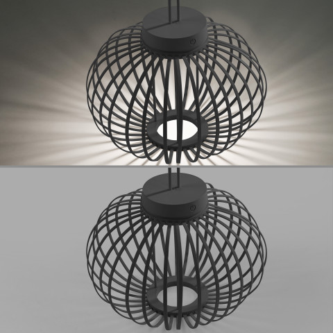 Zuma Line 19304-18 AKUBA LAMPA STOŁOWA/ZEWNĘTRZNA BEZPRZEWODOWA CZARNY