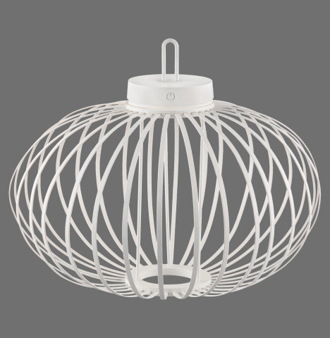 Zuma Line 19305-16 AKUBA LAMPA STOŁOWA/ZEWNĘTRZNA BEZPRZEWODOWA BIAŁY