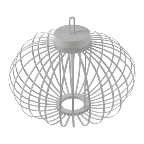 Zuma Line 19305-16 AKUBA LAMPA STOŁOWA/ZEWNĘTRZNA BEZPRZEWODOWA BIAŁY