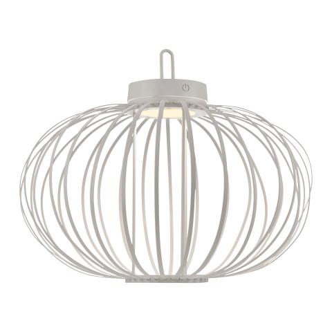 Zuma Line 19305-16 AKUBA LAMPA STOŁOWA/ZEWNĘTRZNA BEZPRZEWODOWA BIAŁY
