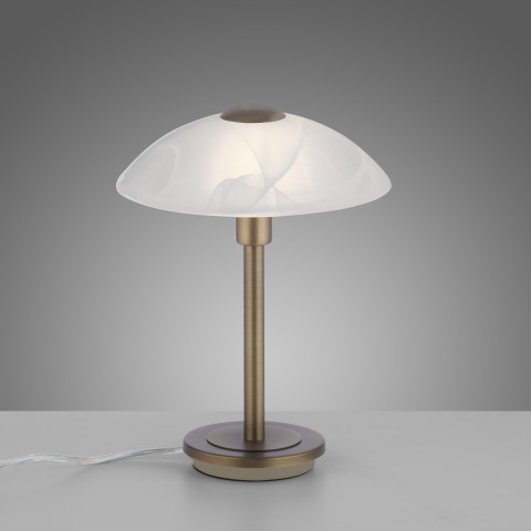 Zuma Line 4026-11 ENOVA LAMPA STOŁOWA ANTYCZNY MOSIĄDZ