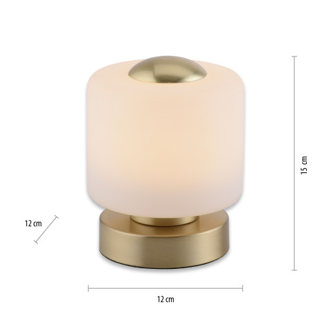 Zuma Line 4037-60 BOTA LAMPA STOŁOWA MOSIĄDZ