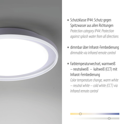 Zuma Line 6480-17 LARS LAMPA SUFITOWA CHROM