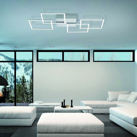 Zuma Line 8190-55 INIGO LAMPA SUFITOWA STALOWY