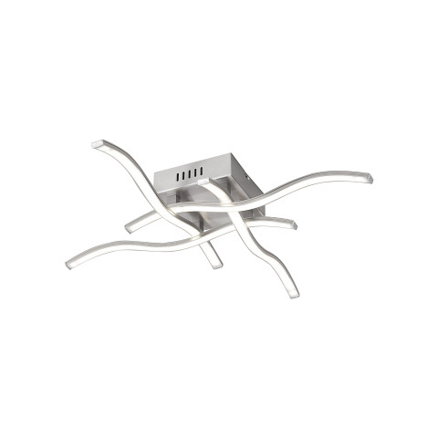 Zuma Line 15131-55  WAVE LAMPA SUFITOWA STALOWY 2
