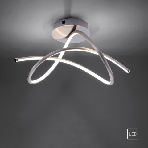 Zuma Line 15441-55 VIOLETTA LAMPA SUFITOWA STALOWY