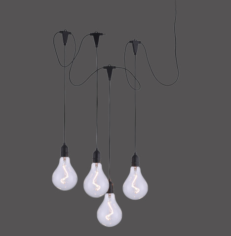 Zuma Line 19094-18 ENNI LAMPA WISZĄCA CZARNY