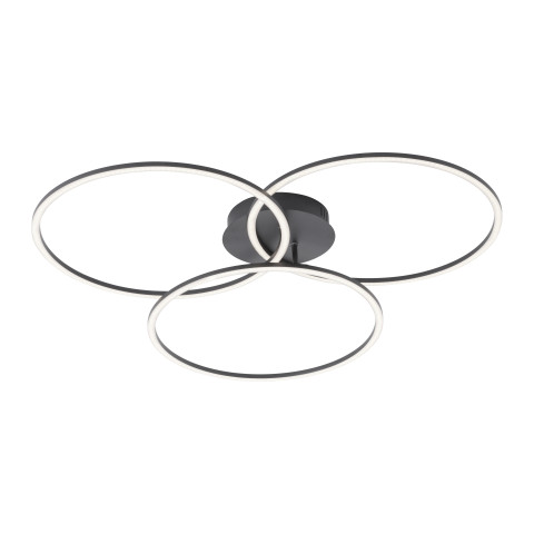 Zuma Line 14539-18 IVAKA LAMPA SUFITOWA CZARNY