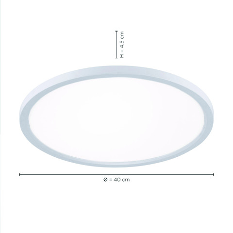 Zuma Line 15571-16 FLAT LAMPA SUFITOWA BIAŁY