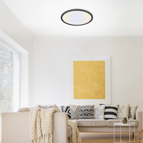 Zuma Line 15571-18 FLAT LAMPA SUFITOWA CZARNY