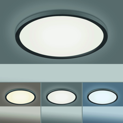 Zuma Line 15571-18 FLAT LAMPA SUFITOWA CZARNY