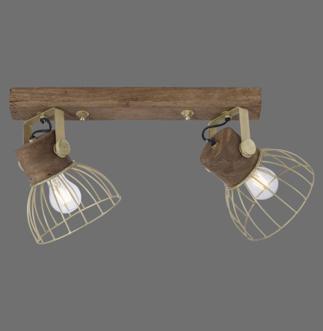 Zuma Line 11487-60 ALAMI LAMPA SUFITOWA MATOWY BRĄZ