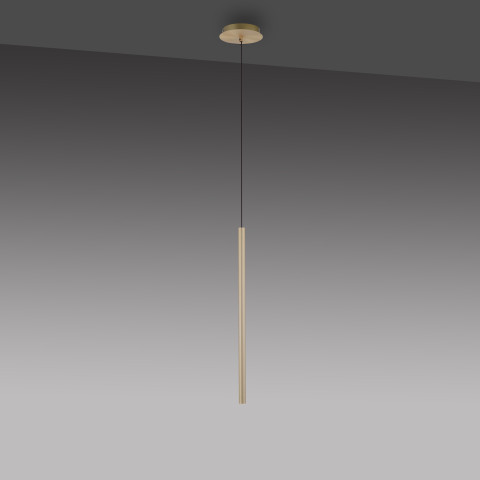 Zuma Line 2111-60 FLUTE LAMPA WISZĄCA MATOWY MOSIĄDZ