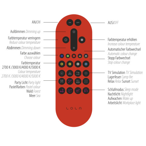 Zuma Line 12084-55 LOLASMART-SABI LAMPA SUFITOWA STALOWY