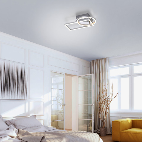 Zuma Line 14031-55 IVEN LAMPA SUFITOWA STALOWY