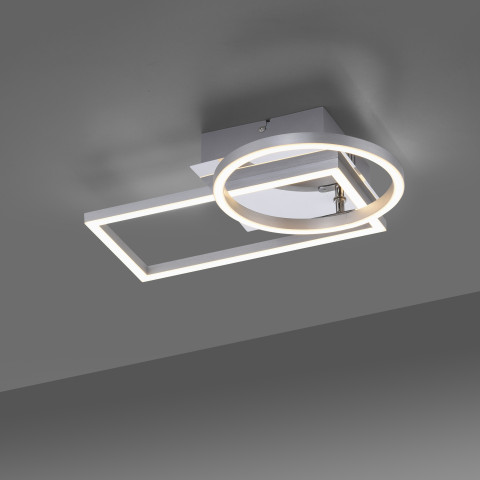 Zuma Line 14031-55 IVEN LAMPA SUFITOWA STALOWY